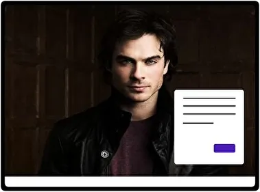 Lian Somerhalder theme for Windows 11