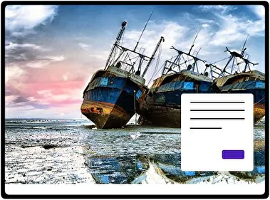 Abandoned Ships theme for Windows 11