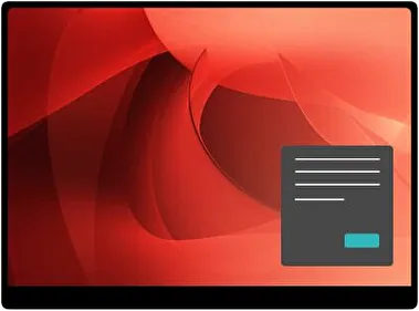 AbstractRed Dark theme for Windows 11