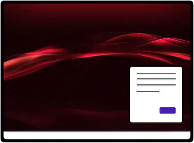 AbstractRed theme for Windows 11
