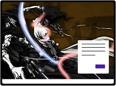 Afro Samurai theme for Windows 11