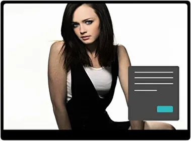 Alexis Bledel Dark theme for Windows 11