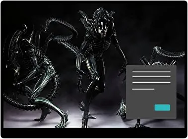 Aliens Colonial Marines Dark theme for Windows 11