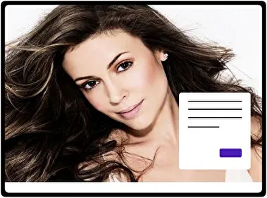 Alyssa Milano1 theme for Windows 11