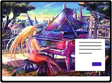 Anime Music theme for Windows 11