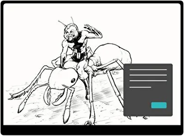 Ant Man Dark theme for Windows 11