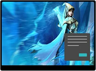 Ashe Lol Dark theme for Windows 11