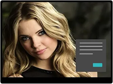 Ashley Benson Dark theme for Windows 11