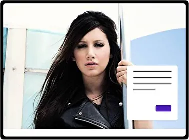 Ashley Tisdale theme for Windows 11