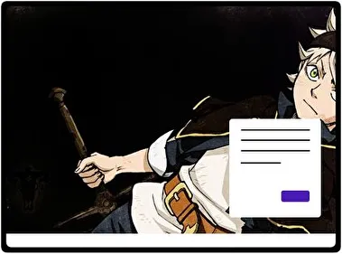 Asta Black Clover theme for Windows 11