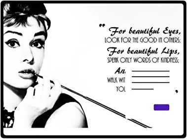 Audrey Hepburn theme for Windows 11