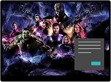 Avengers Endgame Dark theme for Windows 11