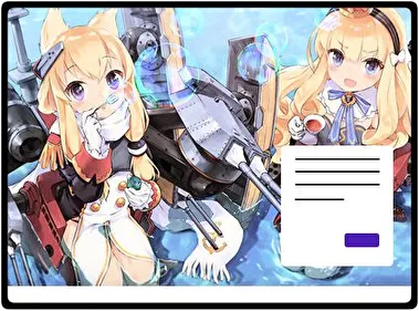 Azur Lane theme for Windows 11