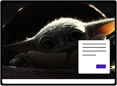 Baby Yoda theme for Windows 11