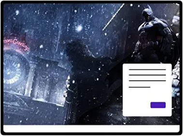 Batman Arkham Origins theme for Windows 11