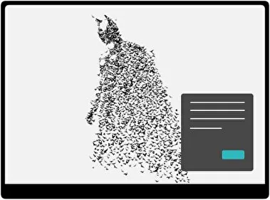 Batman Minimalist Dark theme for Windows 11
