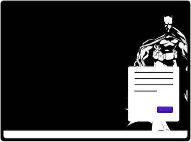 Batman Minimalist theme for Windows 11