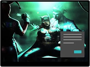 Batwomana Dark theme for Windows 11