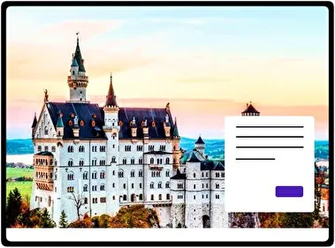 Bavarian Castle Neuschwanstein theme for Windows 11