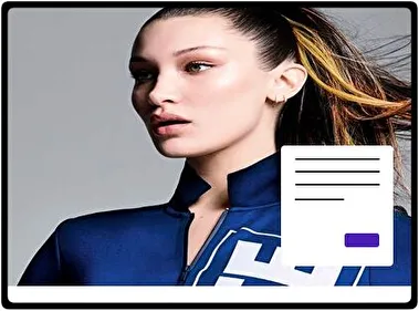Bella Hadid theme for Windows 11