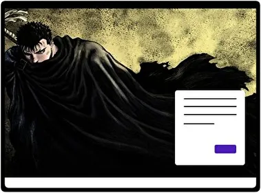Berserk theme for Windows 11