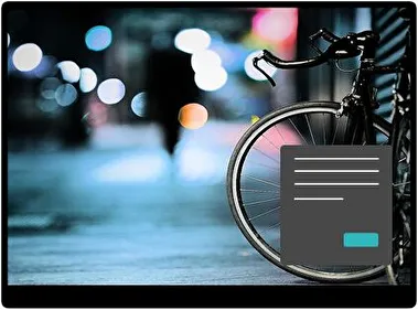 Bicycle Dark theme for Windows 11