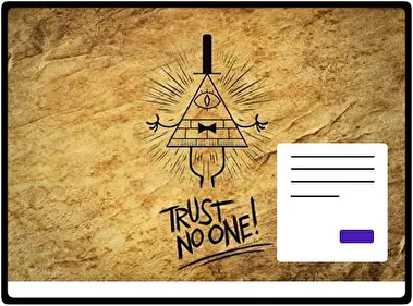 Bill Cipher theme for Windows 11