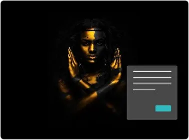 Black and Gold Dark theme for Windows 11