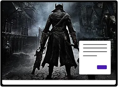 Bloodborne theme for Windows 11