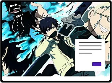 Blue Exorcist theme for Windows 11