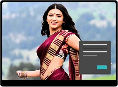 Bollywood Shruti Haasan Dark theme for Windows 11