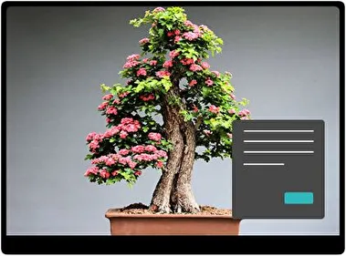 Bonsai Tree Dark theme for Windows 11
