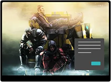 Borderlands Dark theme for Windows 11
