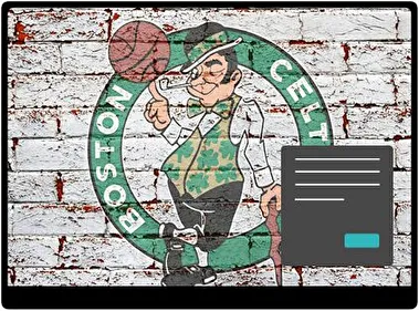 Boston Celtics Dark theme for Windows 11