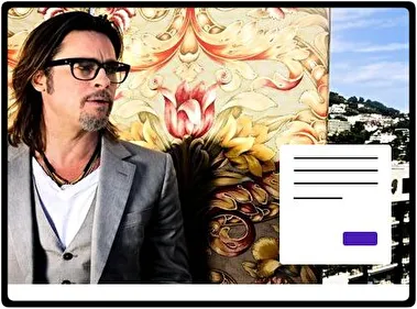 Brad Pitt theme for Windows 11