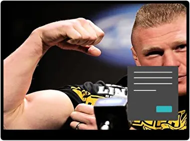 Brock Lesnar Dark theme for Windows 11