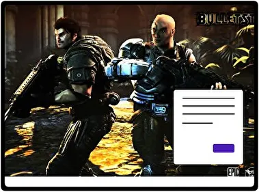Bulletstorm theme for Windows 11