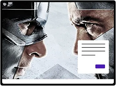 Captain America Civil War theme for Windows 11