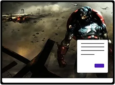 Captain America theme for Windows 11