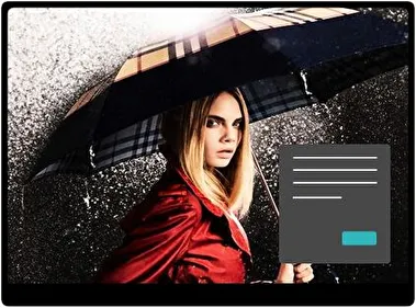 Cara Delevingne Dark theme for Windows 11