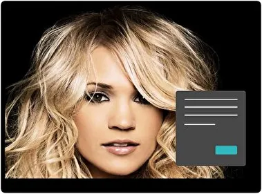 Carrie Underwood1 Dark theme for Windows 11