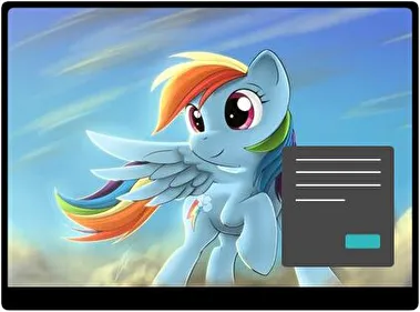 Cartoon Dark theme for Windows 11