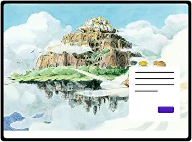 Castle In The Sky theme for Windows 11