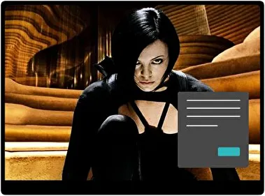 Charlize Theron1 Dark theme for Windows 11