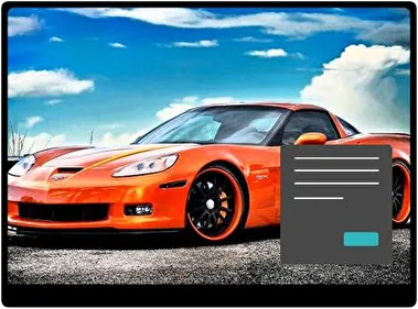 Chevrolet Corvette Z06 Dark theme for Windows 11