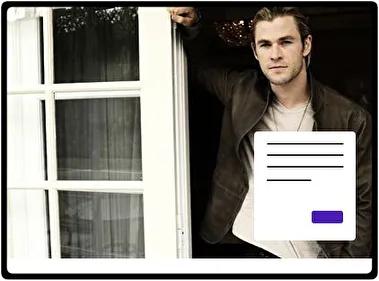 Chris Hemsworth theme for Windows 11