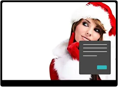 Christmas Girls Dark theme for Windows 11