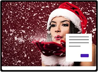 Christmas Girls theme for Windows 11