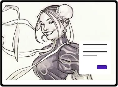 Chun Li Street Fighter theme for Windows 11