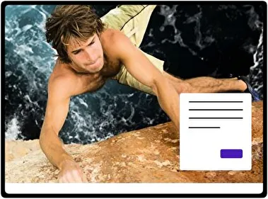 Climbing theme for Windows 11